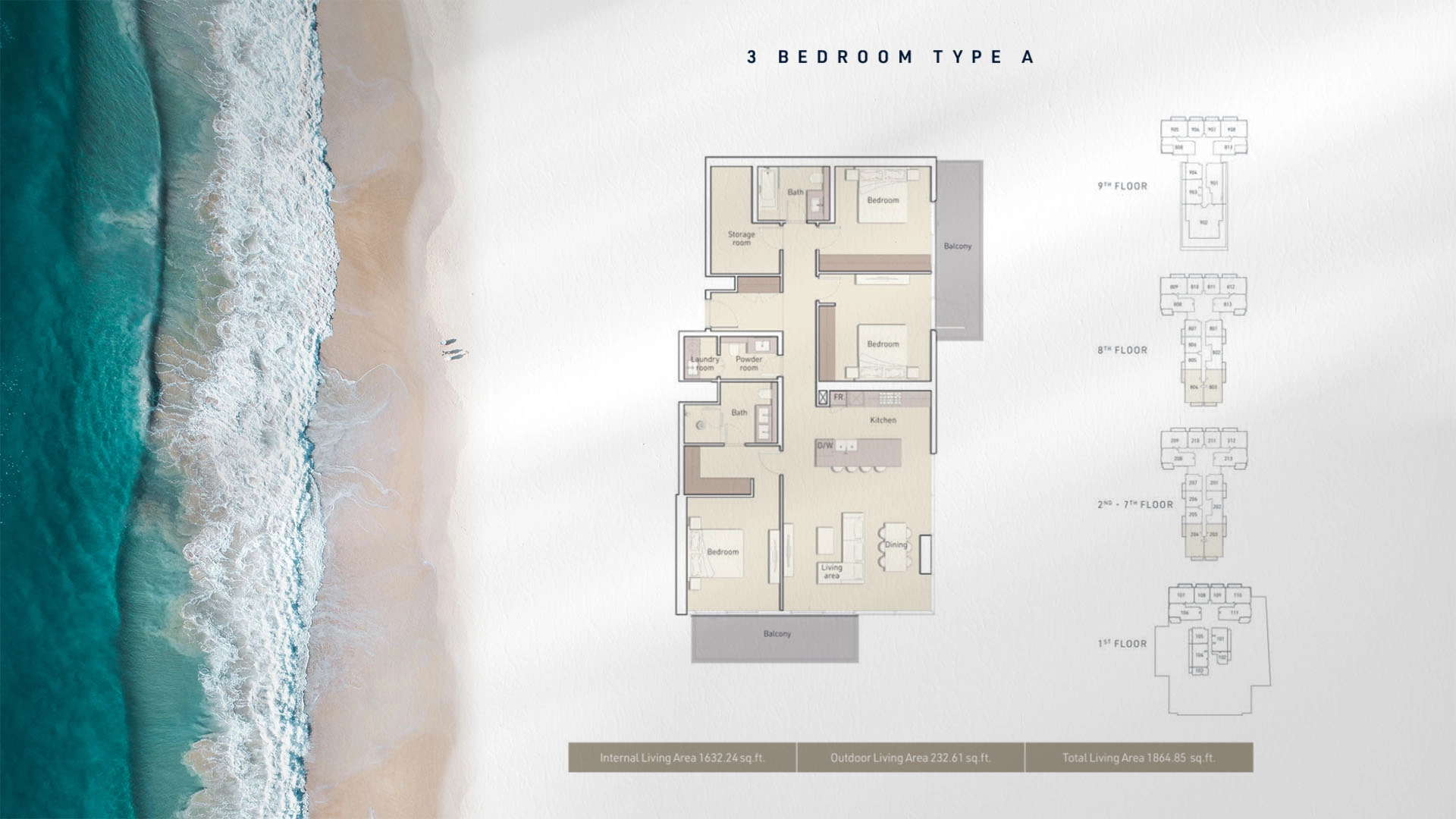 3 BR - Type A